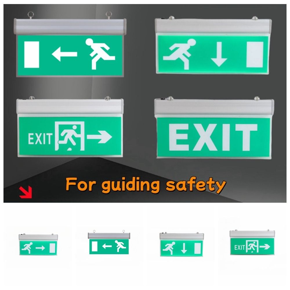 Emergency Exit Sign - Ticari LED Acil Durum İşaret Lambası