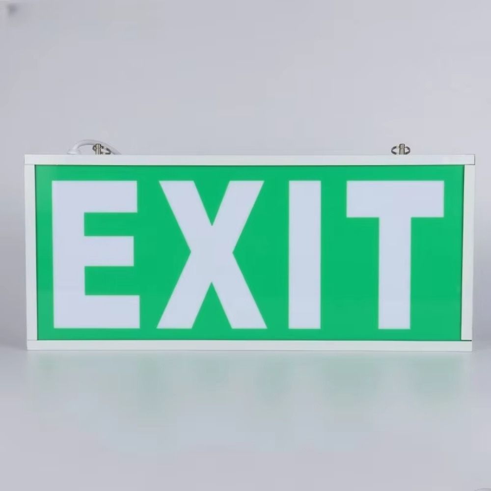 Emergency Exit Sign - 110-240V Ticari LED Acil Durum İşareti
