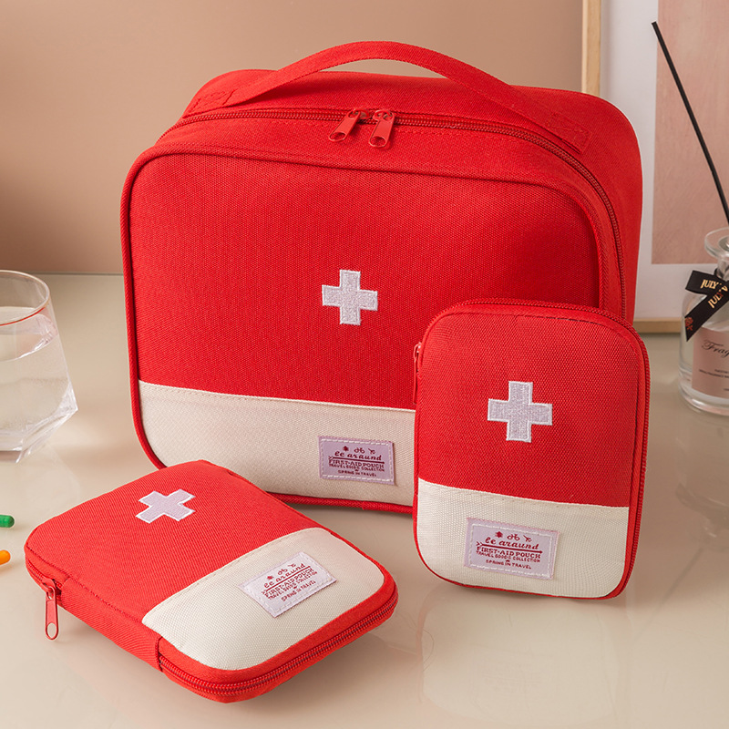 First Aid Bag Kit - 3 adet/takım taşınabilir tıbbi saklama çantası