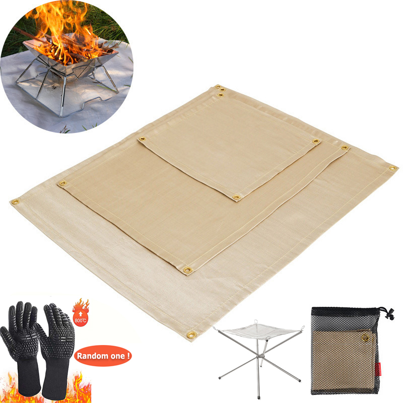 Fire Blanket Kitchen - Açık Hava Kampı Ateşe Dayanıklı Kumaş