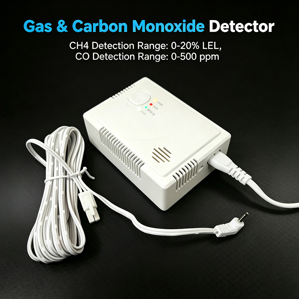 Co Detector Plug - CCEsafety HD4005 Gaz CO Dedektörü Doğalgaz