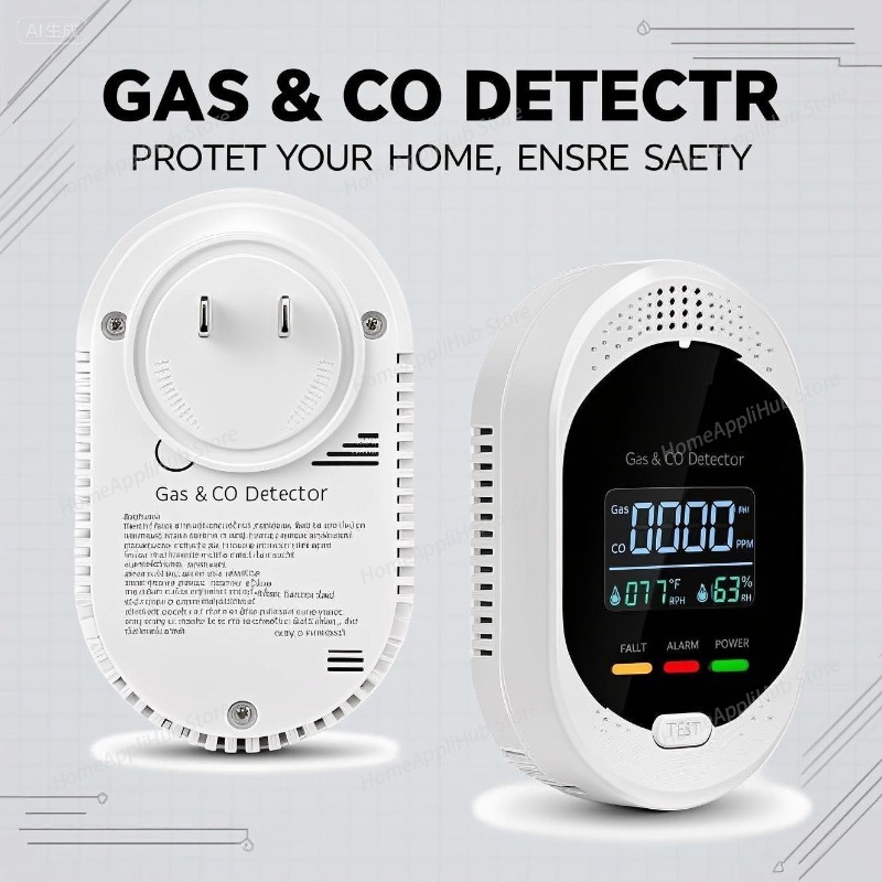 Sıcaklık, Nem, CO Gaz Alarmı,  - Co Detector Plug incelemesi ve fiyatı