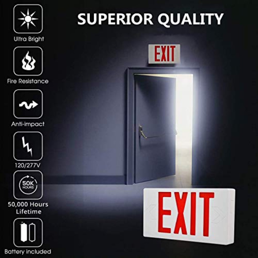 Ultra İnce LED Çıkış İşareti,  - Emergency Exit Sign incelemesi ve fiyatı