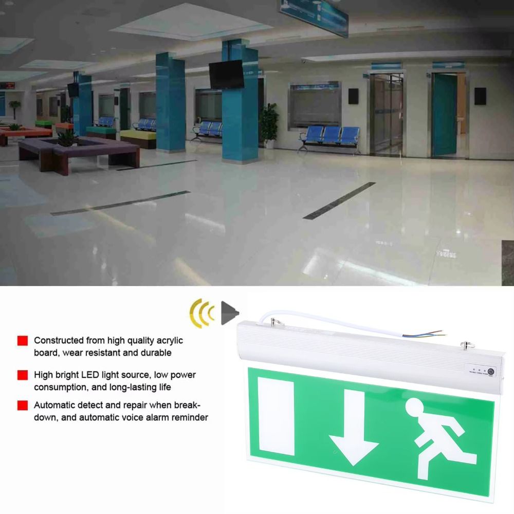 Ticari LED Acil Durum İşaret L - Emergency Exit Sign incelemesi ve fiyatı