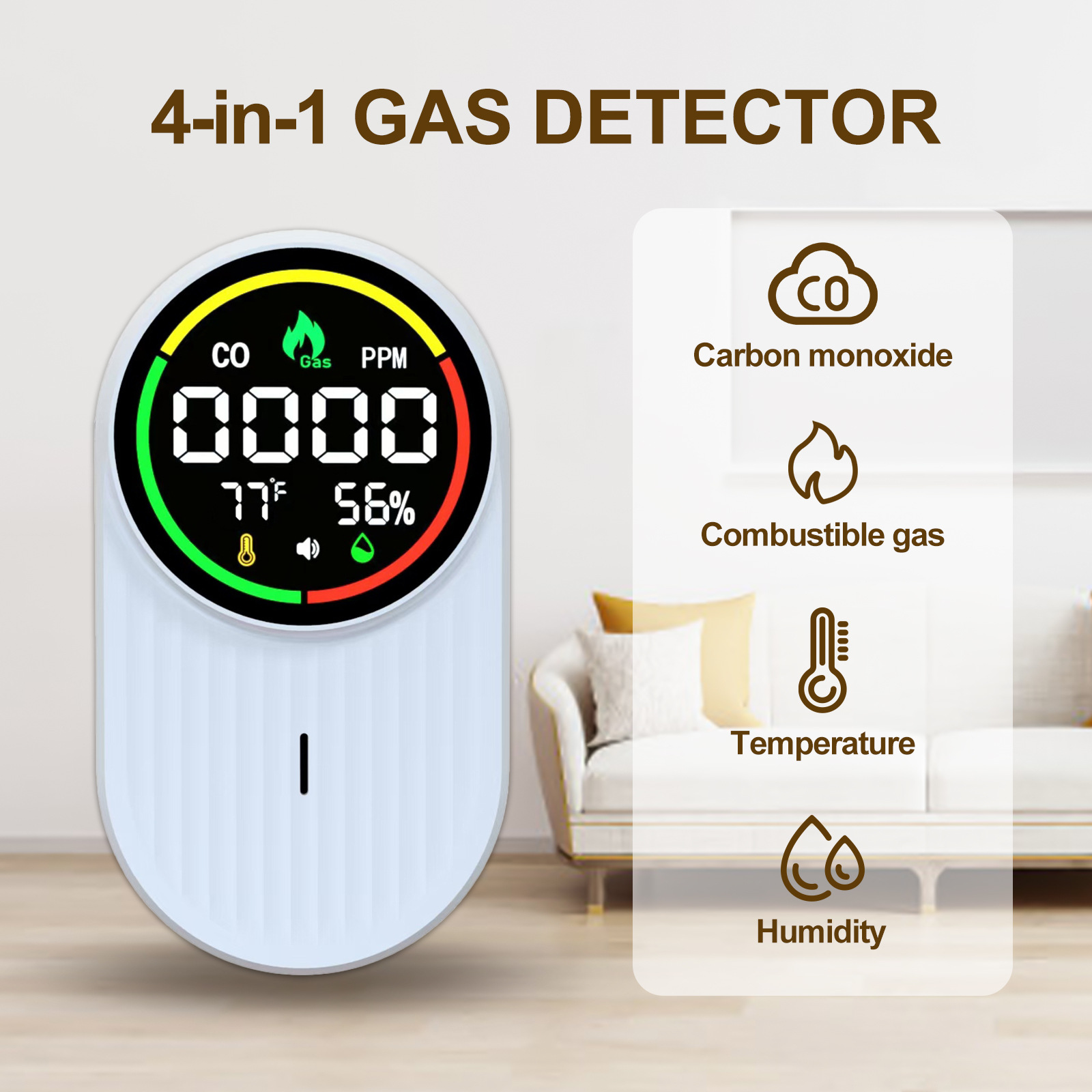 Karbon Monoksit Dedektörü RV C - Co Detector Plug incelemesi ve fiyatı