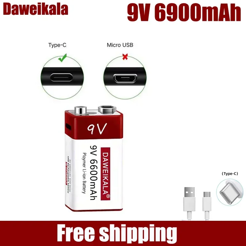 Yeni 9V 6900mah Şarj Edilebili - Co Detector Plug incelemesi ve fiyatı