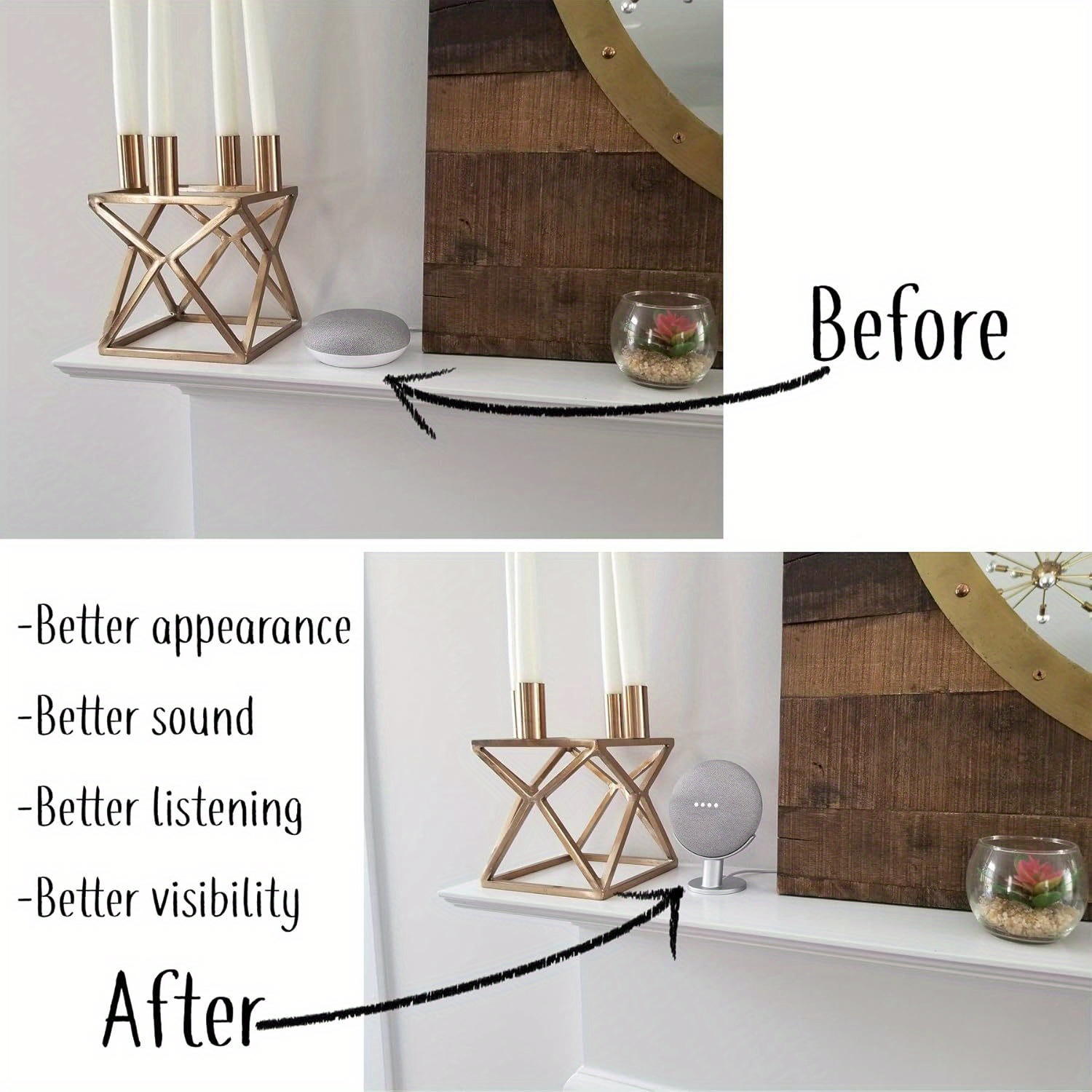 Akıllı Hoparlör Ekran Standı E - Google Speaker Nest Mini incelemesi ve fiyatı